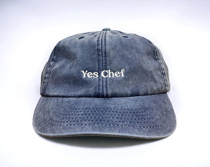 Yes Chef Embroidered Cap