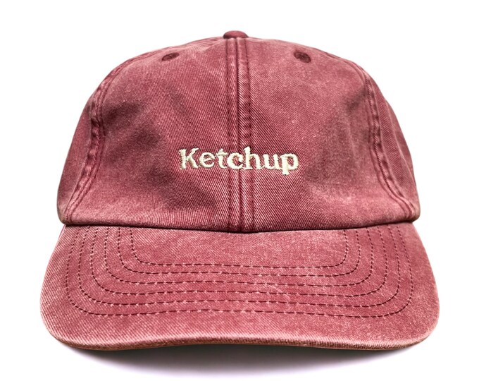 Ketchup Embroidered Cap