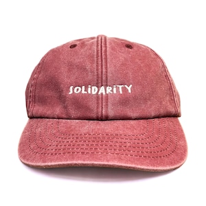 Solidarity Embroidered Low Profile Baseball Dad Cap image 3
