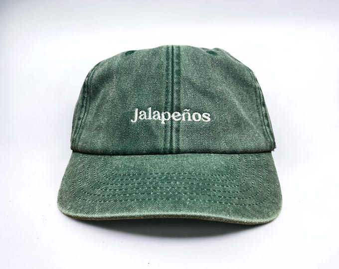 Jalapenos Embroidered Cap
