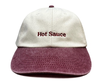 Hot Sauce Embroidered Cap