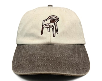 Garden Chair Embroidered Cap