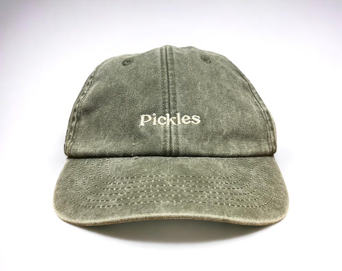 Pickles Embroidered Cap