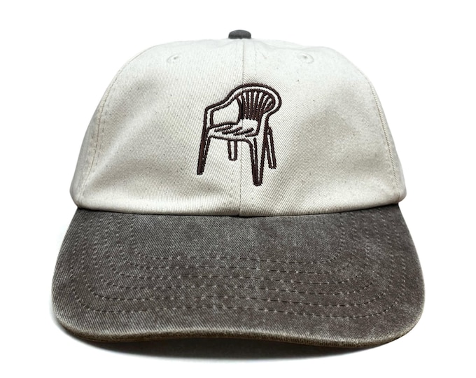 Garden Chair Embroidered Cap