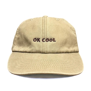 Casquette de baseball discrète brodée 6 panneaux OK Cool