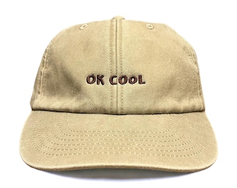 OK Cool Embroidered Cap