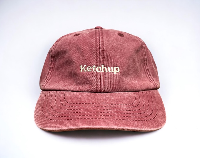 Ketchup Embroidered Cap