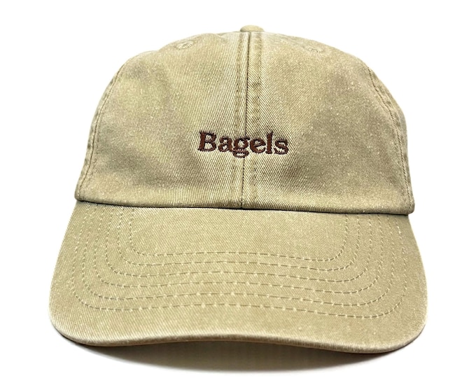 Bagels Embroidered Cap