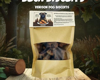 Buck Biscuits - volledig natuurlijke honden- en kattenkoekjes