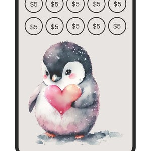 Mini A6 100 Savings Challenge | Download, printable, PDF - Budget - Savings - Money