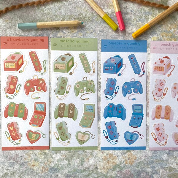 Video Games Planner Stickers - Etsy