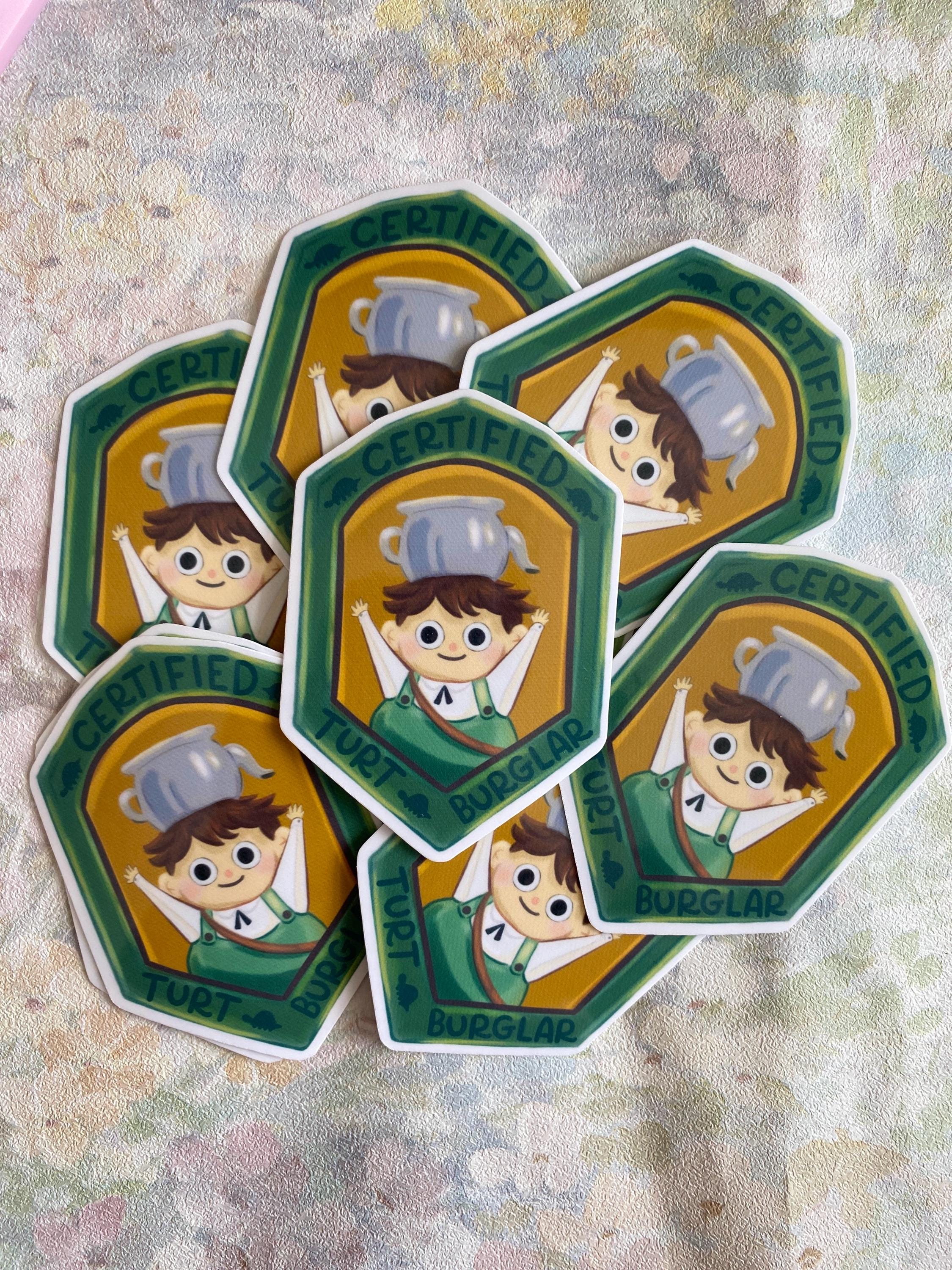 OTGW Greg Sticker: Turt Burglar Sticker - Etsy