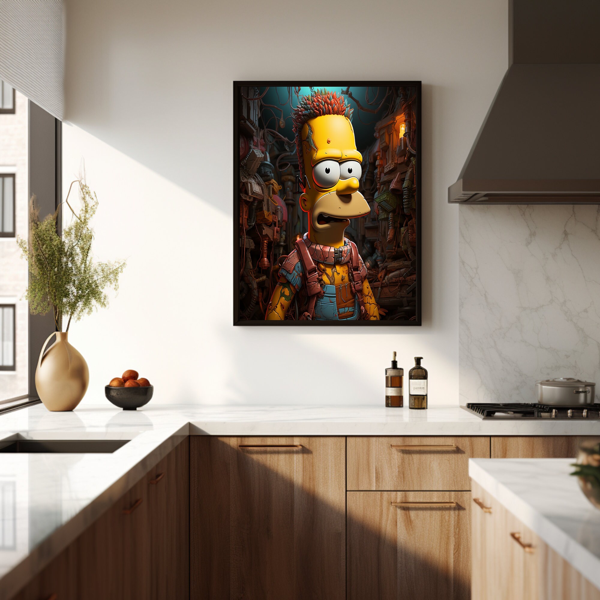 Animtion The Simpsons Bart Sad Tears，Modern Style，Wall Art Poster for  Bedroom And Living Room Poster Decorative Painting Canvas Wall Art Living  Room Posters Bedroom Painting 16x24inch(40x60cm) : : Home