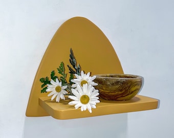 Colorful Dome Floating Shelf, Wall Decor
