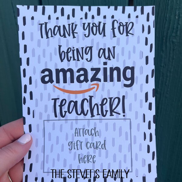 Thank You for Being an Amazing Teacher Teacher Appreciation Gift 60