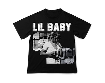 Lil Baby 90s Retro Rap Tee | Bootleg Rap Tee | Vintage 90s