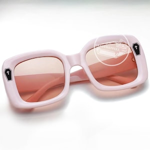 Customizable Princess BubbleGoth Sunglasses: Handmade Oversized UV400