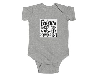 Body de bebé Future Ladies' Man con frase divertida