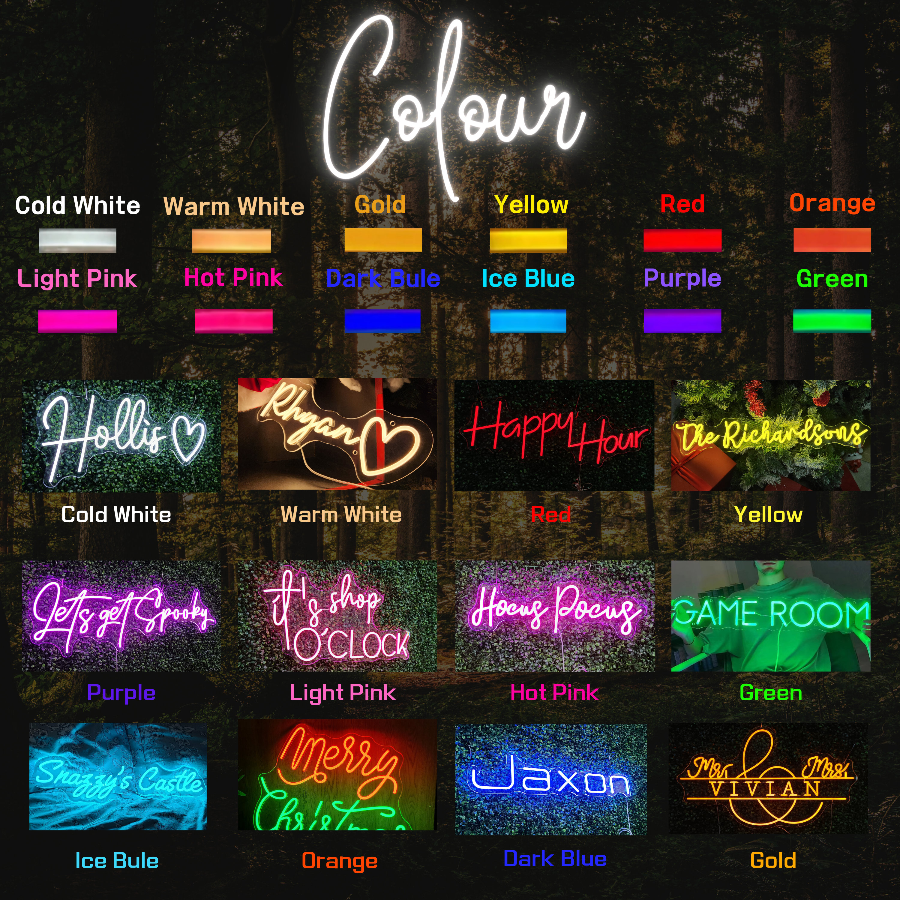 Custom Neon Sign Battery Operated Neon Sign Neon Wedding Etsy