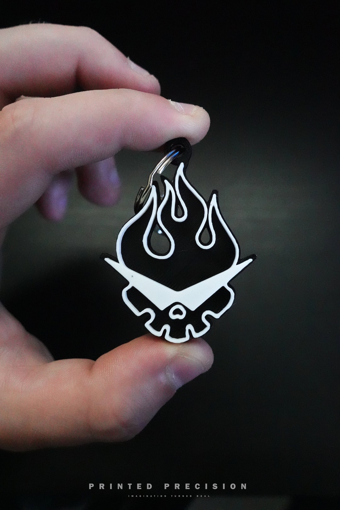 3D Printed Gurren Lagann Anime Keychain Etsy