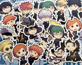 Anime Sorcerer Chibi Stickers