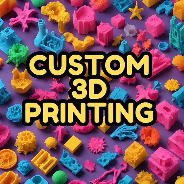 Custom 3D Printing Services - Toys - Decorations - Tools - Props - Cosplay - Send Me Your STL file and I will print it at the best quality