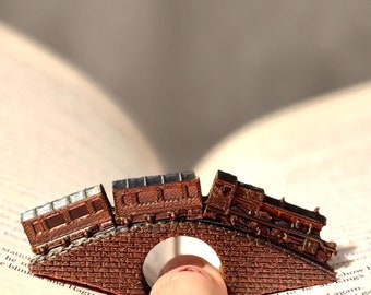 Train Express Page Holder, Book Page Holder, Book Ring, Bookish Gifts, Reading Accessories, Gifts for Bookworms, Harry