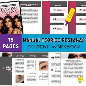 Guide de formation pour extensions de cils - Manuel Canva modifiable - Manuel de formation - Technicienne en extensions de cils - Guide du débutant pour styliste de cils - Téléchargement instantané