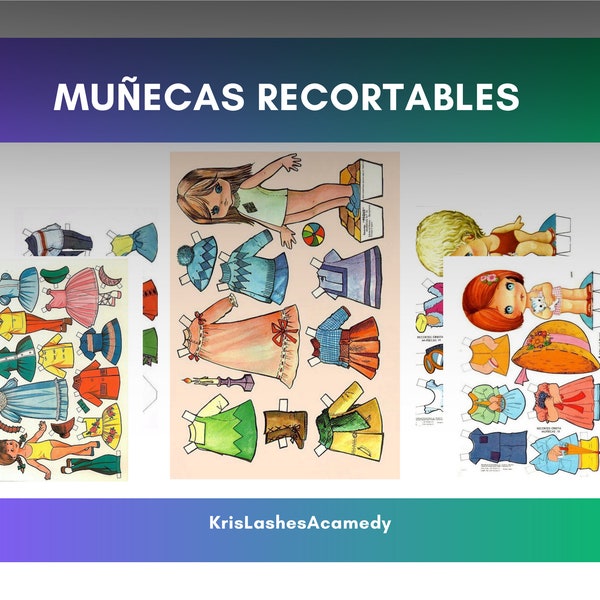 Muñecas Recortables