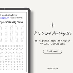 Nail Technician Template - Nail Art Practice Sheet - Nail Forms - Nail Practice Template - Nail Design Printable - Pearls Design Template