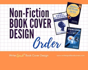 Custom Nonfiction Book Covers, Nonfiction Book Cover Design, Ebook Cover Design, Print Cover Design, Indie Authors, Author Resources