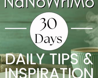 NaNoWriMo writing guide | Writing tips | Writing motivation |  Writing inspiration | How to write a novel | NaNoWriMo | NaNoWriMo tools