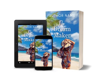 Premade Book Covers, Women's Fiction Covers, Beach-Themed Book, eBook Cover Design, Self-Published Book Cover, Book Design, Indie Authors