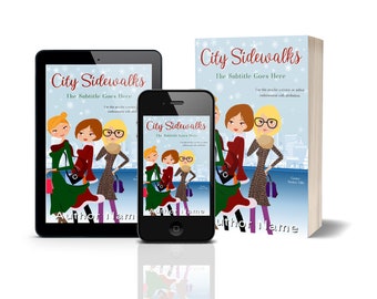 Portada del libro prediseñada City Siedewalks