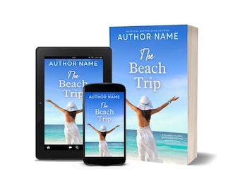 Premade Book Covers, Women's Fiction Covers, Beach-Themed Book, eBook Cover Design, Self-Published Book Cover, Book Design, Indie Authors