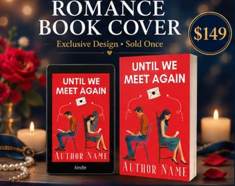 Vorgefertigter zeitgenössischer Romanze Buchumschlag | Multikulti Romanze Cover | Exklusives eBook Cover Design | Selbstveröffentlichende Buchhülle