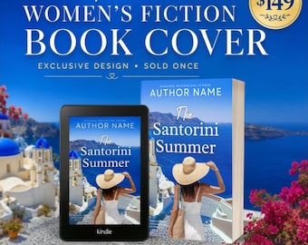 Premade Women's Fiction Book Cover | Beach Read Cover | Summer Romance Cover | Exclusive eBook Design