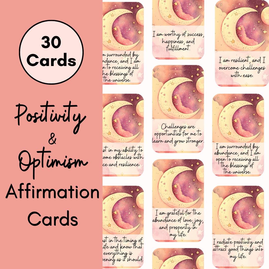 Positive Affirmation Cards | Inspiration Deck | Daily Positivity | Self ...