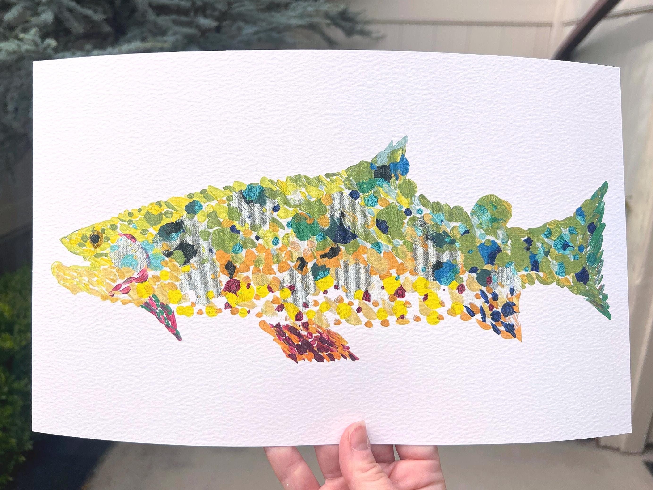 The 'pretty Fish' Giclée Print - Etsy