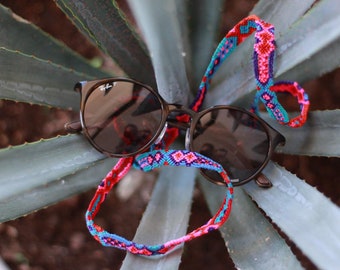 Sunglass cords - cool, handmade and colourful - sunglasses straps, sunglasses chains, glasses chains