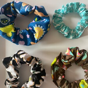 Colourful Hair Scrunchies zdjęcie 7