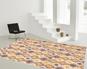 8x10 Area Rug, 8x10 Kilim Rug, 8x10 TURKISH VINTAGE KILIM Rug, Oversize Kilim Rug, Large Area Rug, 8x10 Rug, Rag Rug Kilim, Living Room Rug