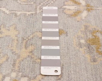 8x10 Grey and Beige Vintage Rug, Oversize Vintage Rug Large Area Rug 8x10 Rug Handmade Wool Oushak Rug 8x10 Vintage Rug Living Room Rug 60s