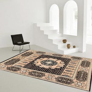 8x10 Rug, 8x10 Vintage Rug, 8x10 Oversize Vintage Rug, Large Area Rug, Handmade Wool Rug, 8x10 Turkish Rug, Living Room Rug Bedroom Rug 64s