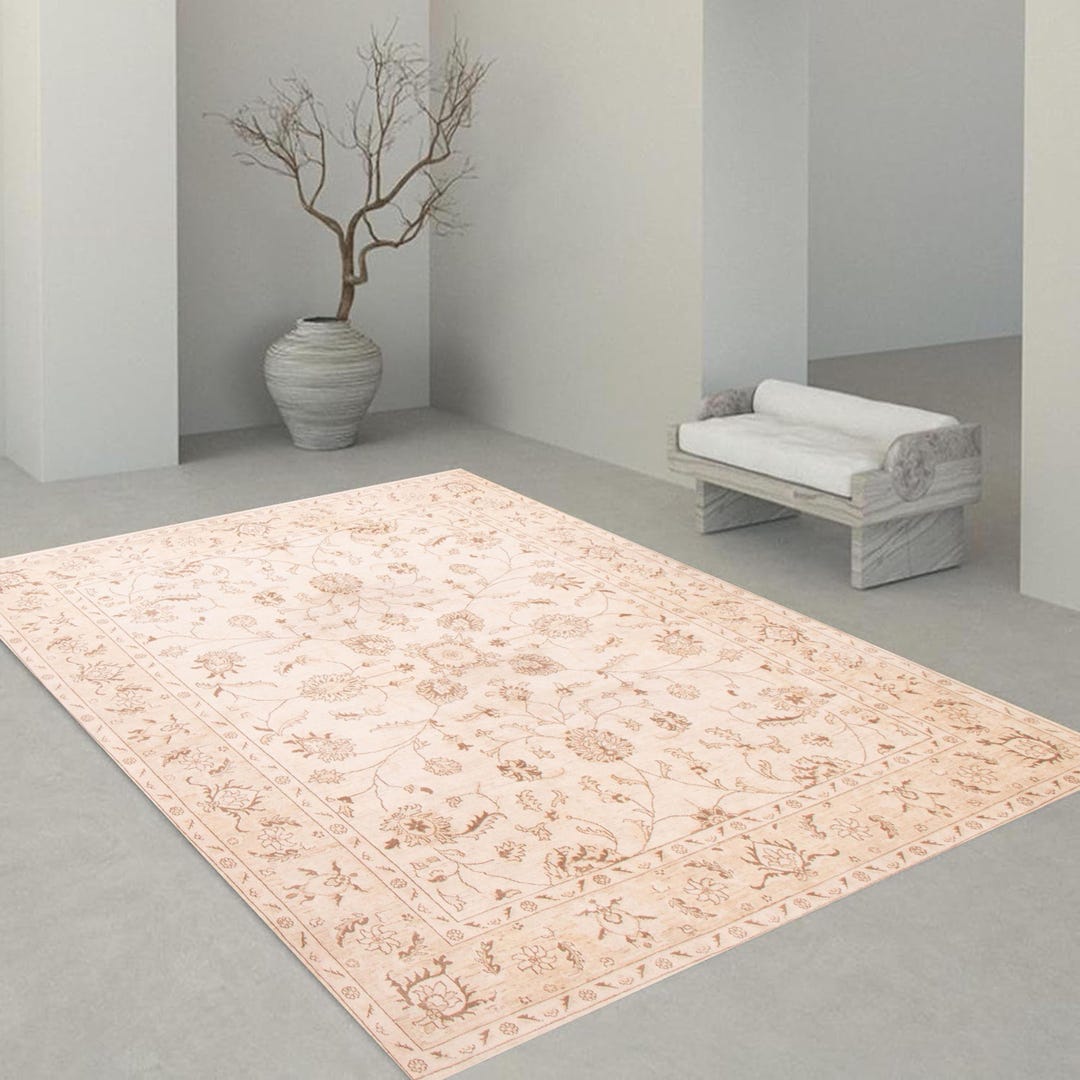 8x10 Vintage Rug, 8x10 Oversize Vintage Rug, Large Area Rug, 8x10 ...