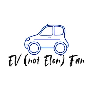 Anti Elon Aufkleber für Tesla Besitzer mögen Musk nicht Autoaufkleber Demokrat Fan Crazy Elon Autozubehör für Elon Hasser 3 Zoll
