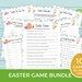 Easter Games Bundle Printable, Easter Activities, Easter Party Games ...