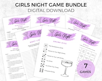 Girls Night Games, Espresso Martini Girls Night Out, Ladies Night Games Printable, Girls Night In, Girls Weekend, Girls Trip, Martini Night