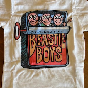 Funny Present B.Boys Sardine Can T-shirt | Record Tote Bag | 90&#39;s Music Shirt Tee