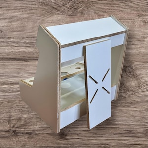 DIY Mini Arcade Cabinet Kit – Flat Pack Plywood Bartop Arcade - Raspberry Pi Compatible - 12.5” Display image 10